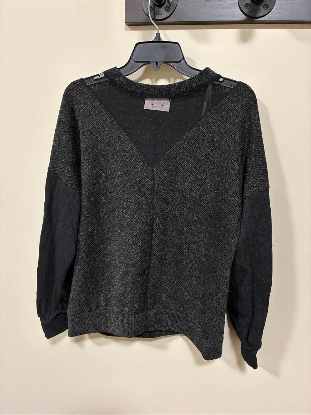 Sugarfox long sleeve top medium